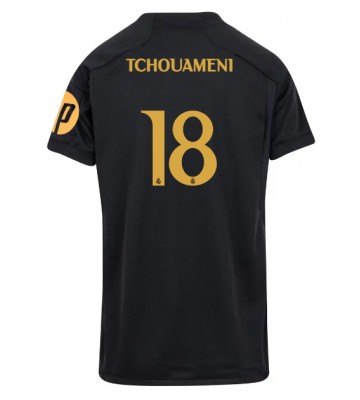 Real Madrid Aurelien Tchouameni #18 Tredje trøje Dame 2023-24 Kort ærmer